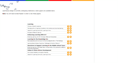 Desktop Screenshot of learning-by-design.com
