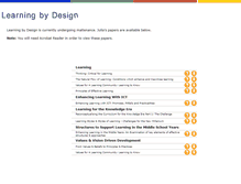 Tablet Screenshot of learning-by-design.com